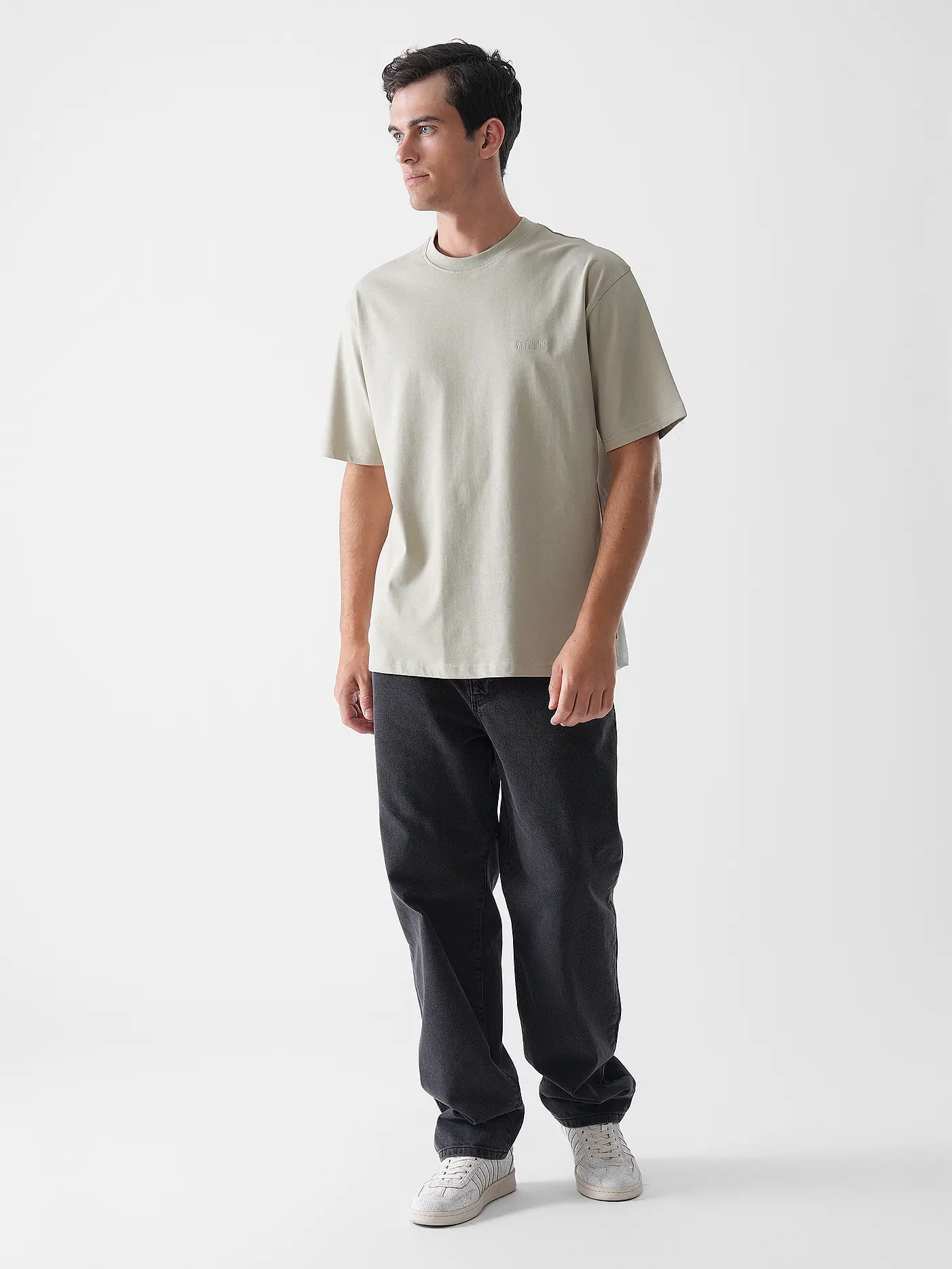 WOODBIRD | T-Shirt WBBAINE | hellgrau